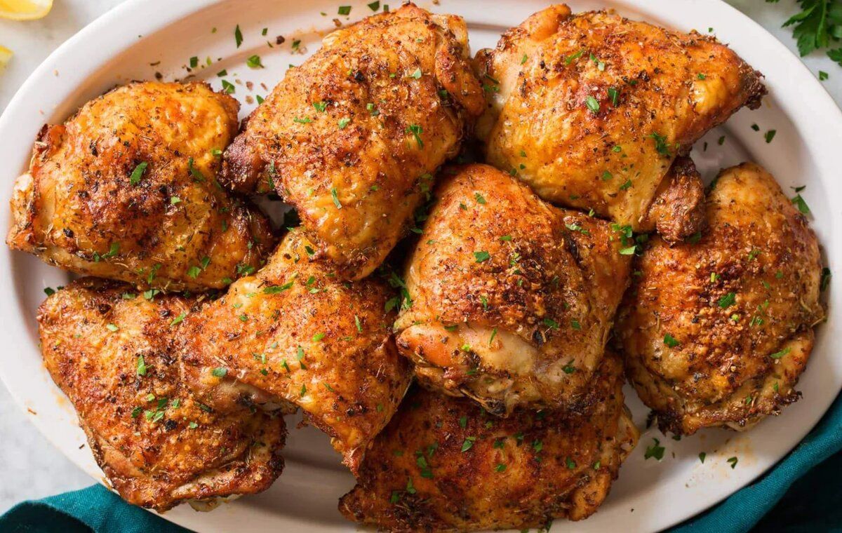 Куриные бедра с хрустящей корочкой: идеальная прожарка как искусство