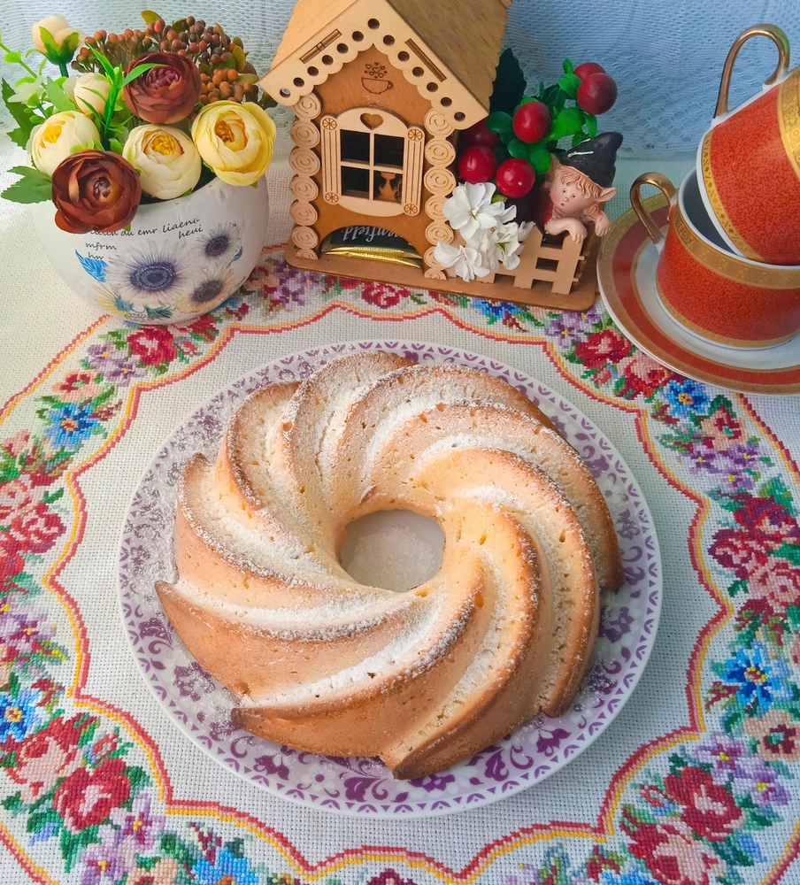 Кекс к чаю за 1 час