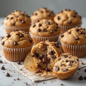 Кофейные кексы с шоколадом: сладость, которая пробуждает