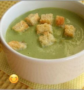 Вдохновляющий суп-пюре из брокколи