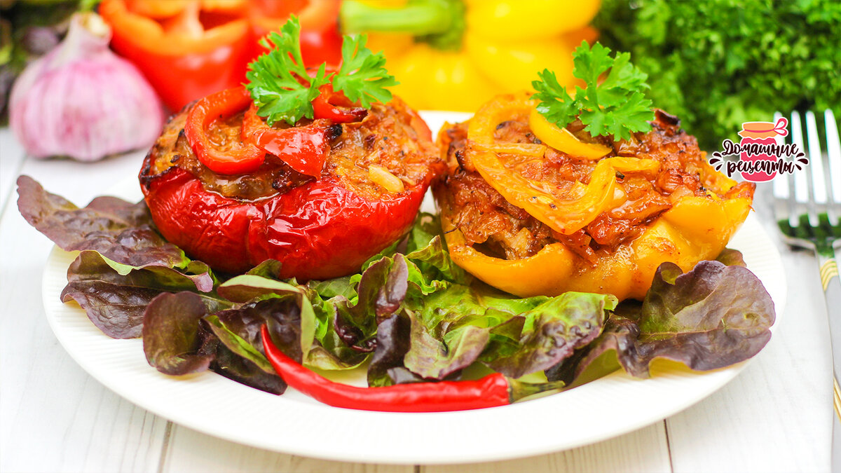 Непревзойденный фаршированный перец: сочность и ароматы из духовки