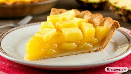 Незабываемый постный пирог с ананасом: вкусно и просто