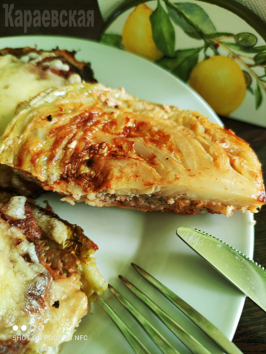 Капустные мясные медальоны