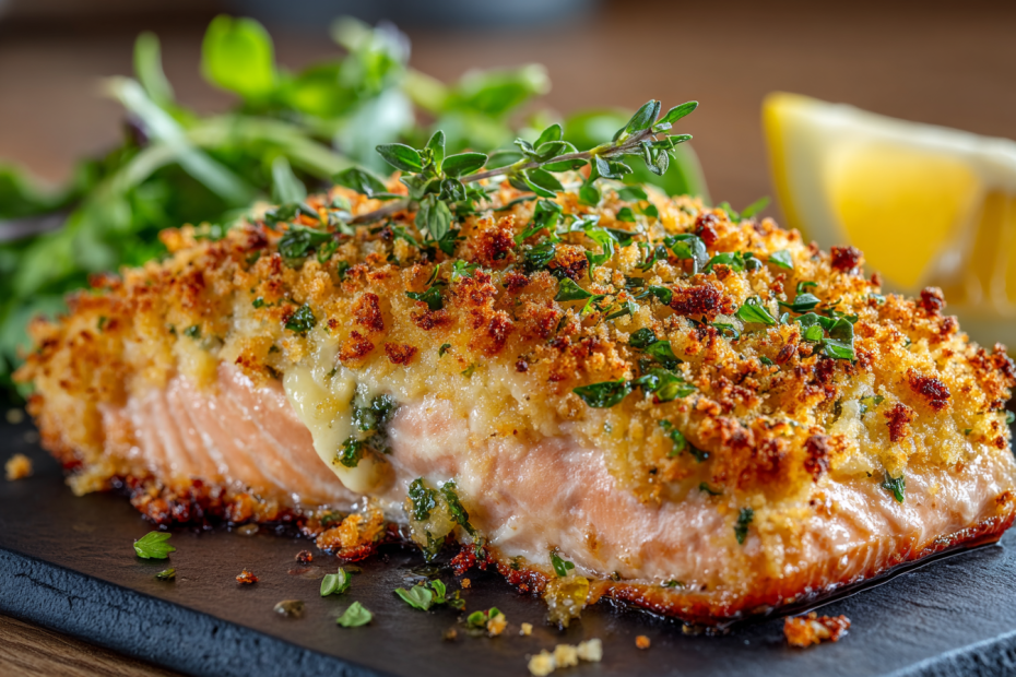 Лосось с пармезановой корочкой: готовьте быстро и с удовольствием