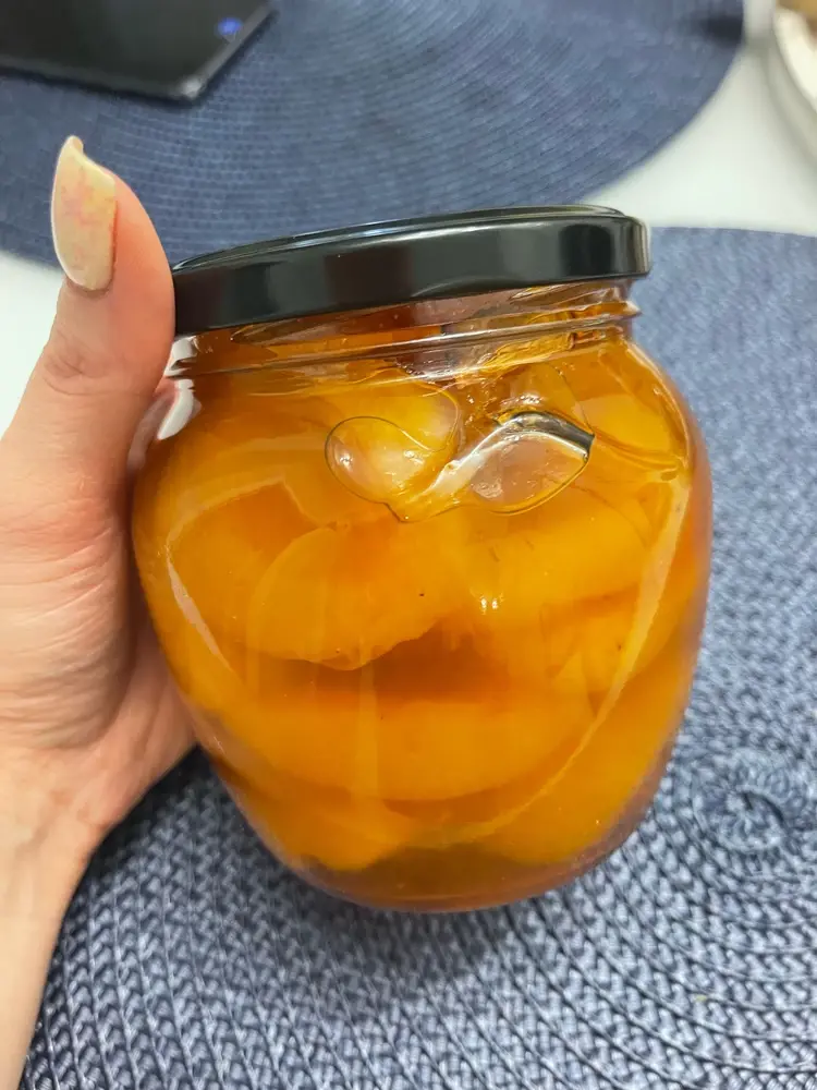 Варенье из персиков дольками