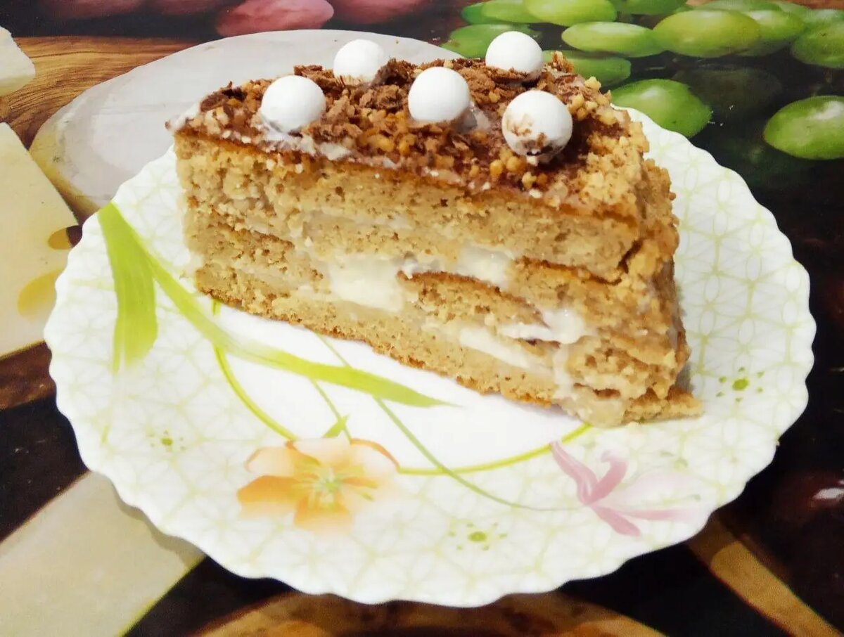 Торт из сухарей с заварным кремом: простой и невероятно вкусный десерт