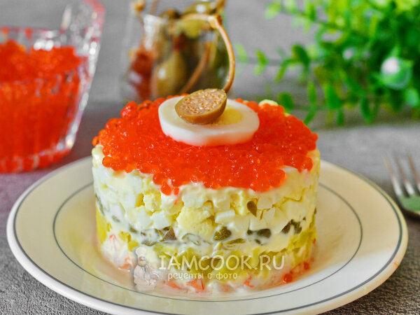 Новогодние салаты: красота для глаз и вкуса