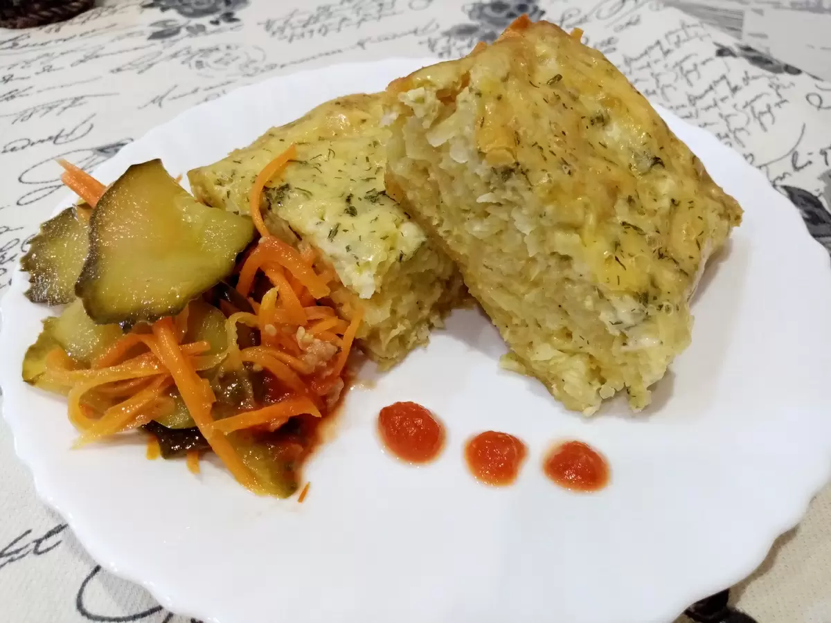 Потапля асфальт и сырая магия: искушающая картофельная запеканка