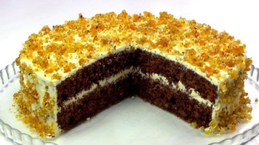 Восхитительный торт с курагой и орехами: легкий рецепт для сладкоежек