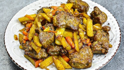 Вкусная печень с картошкой: новый взгляд на классическое блюдо