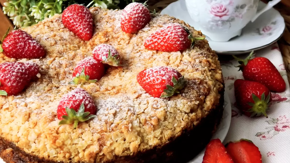 Насыпной сметанник: утешительный десерт для всей семьи