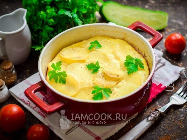 Необычный картофель с творогом, который стоит попробовать