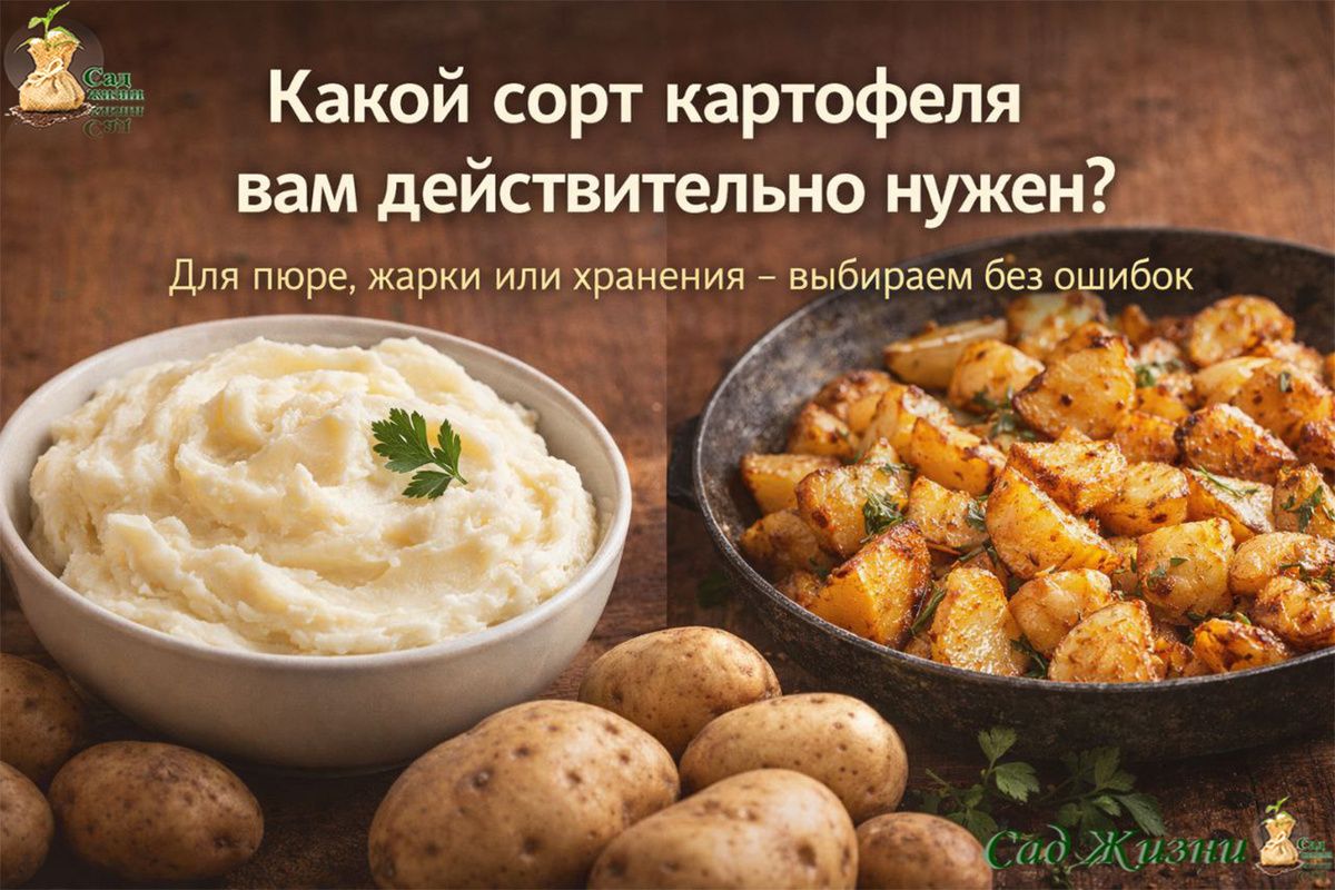 Как выбрать лучший сорт картофеля для блюд и хранения